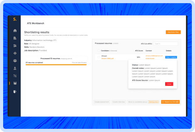 Assess Candidates in 3 Minutes