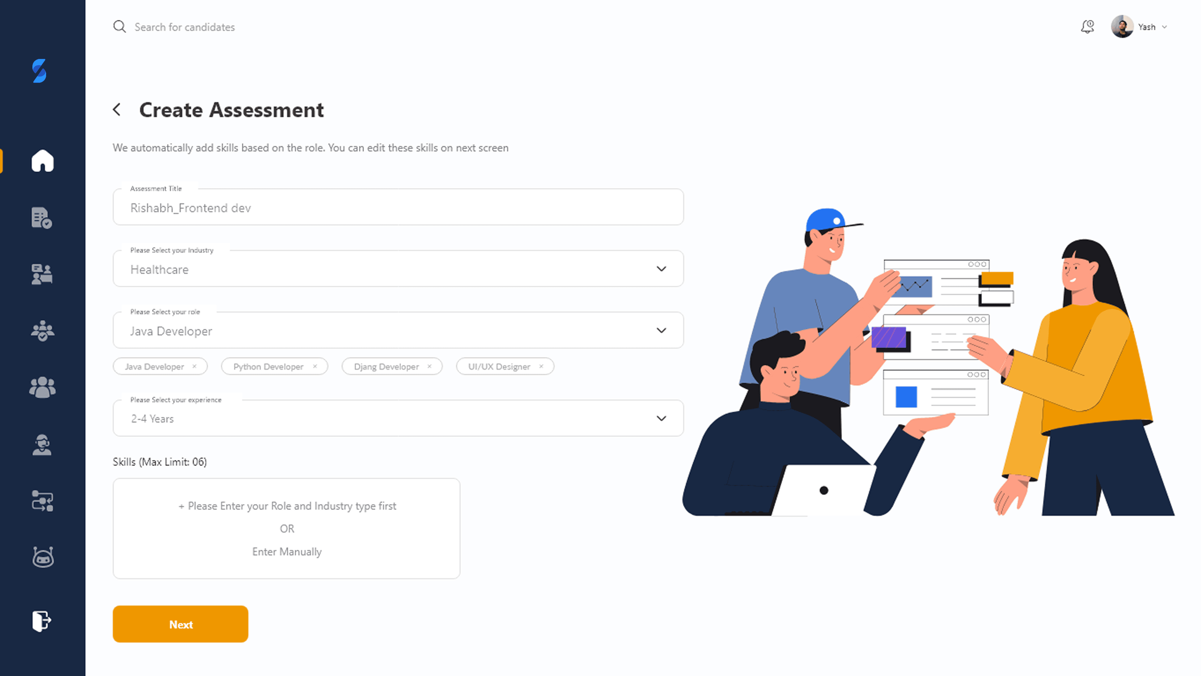 Create & Customize Tests
