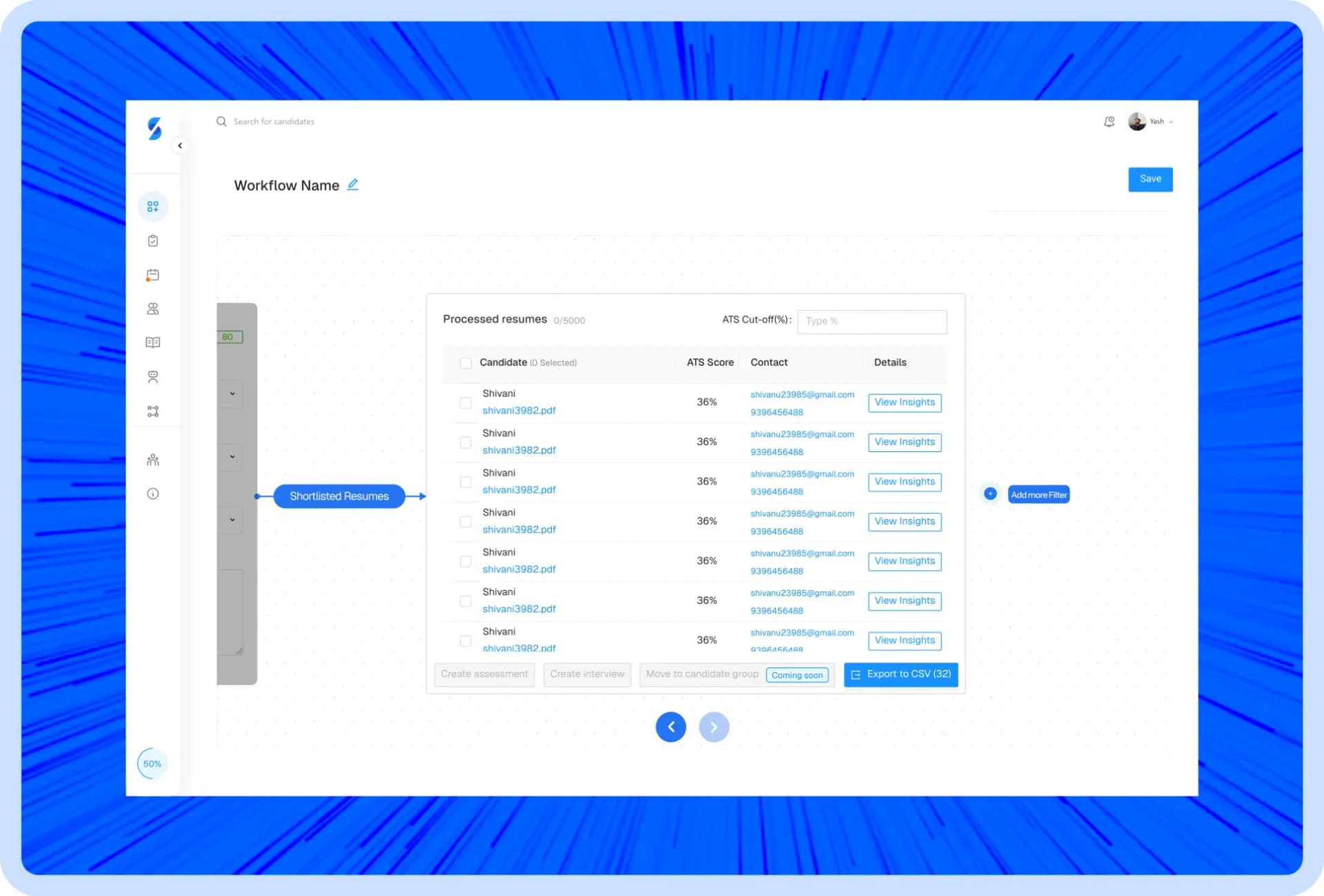 Assess Candidates in 3 Minutes