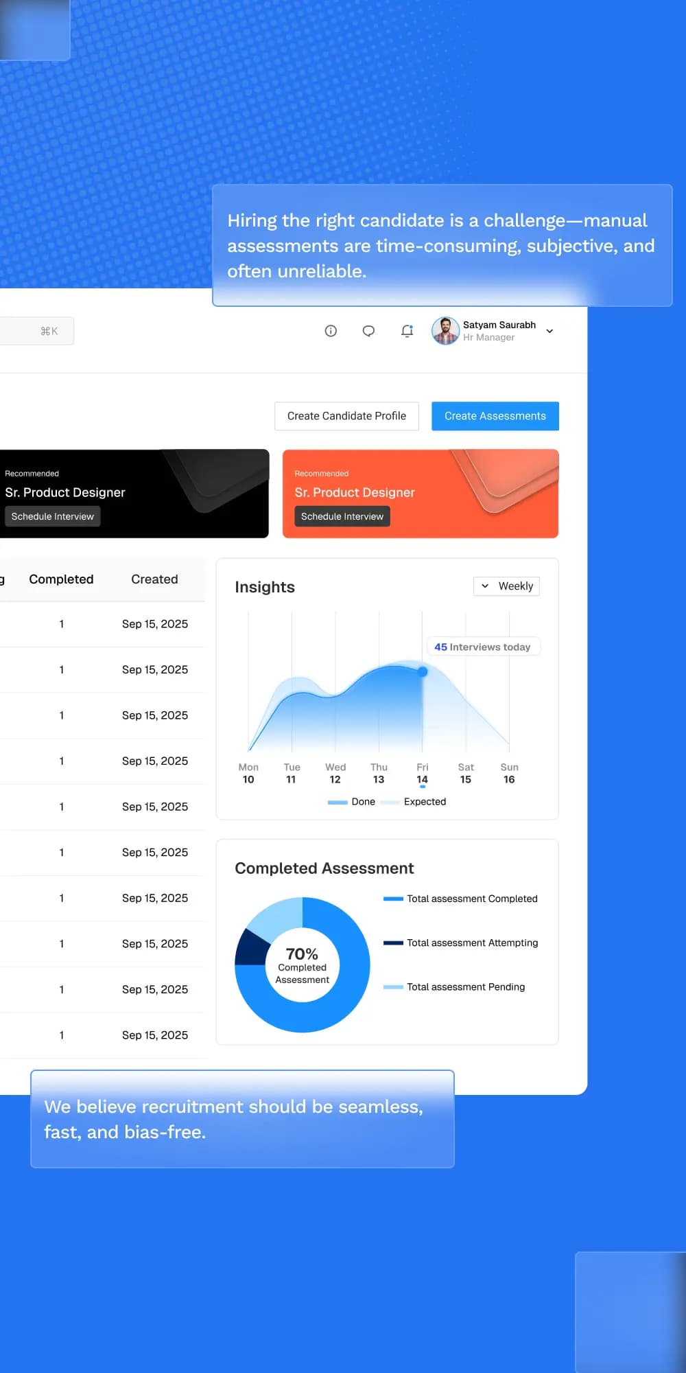 SkillSauce platform overview